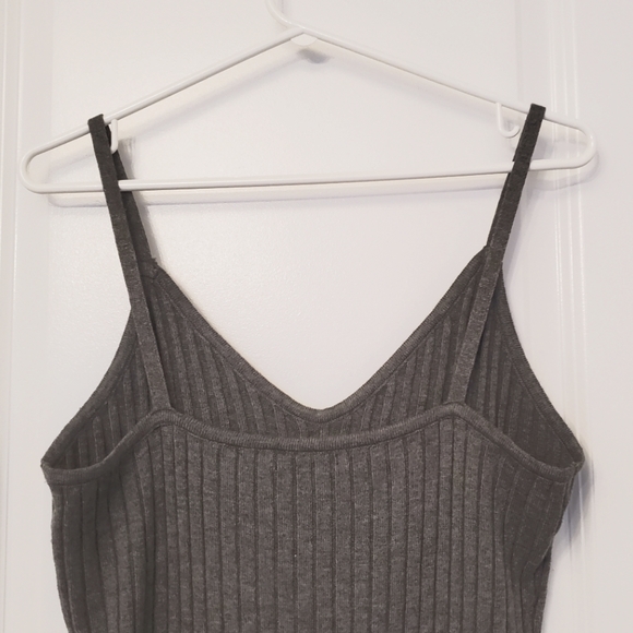 NEW 7 for all mankind spaghetti strap knit midi Dress - Picture 4 of 5